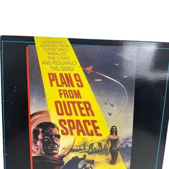 Plan 9 From Outer Space Extended Play Laserdisc LD Bela Lugosi - Picture 2 of 11